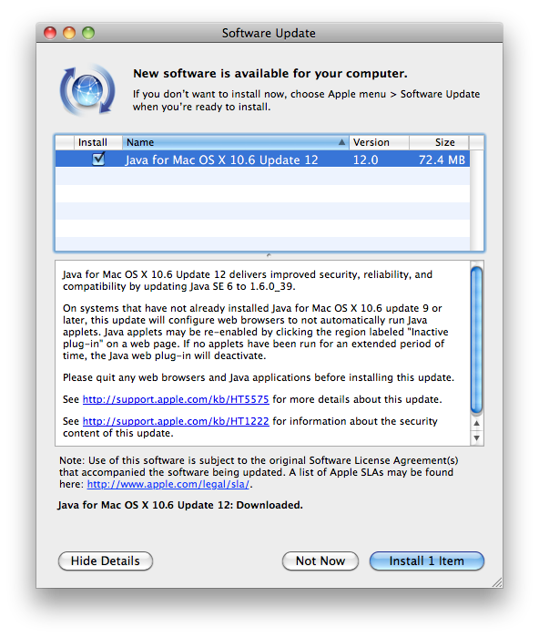 java for mac os 10.6